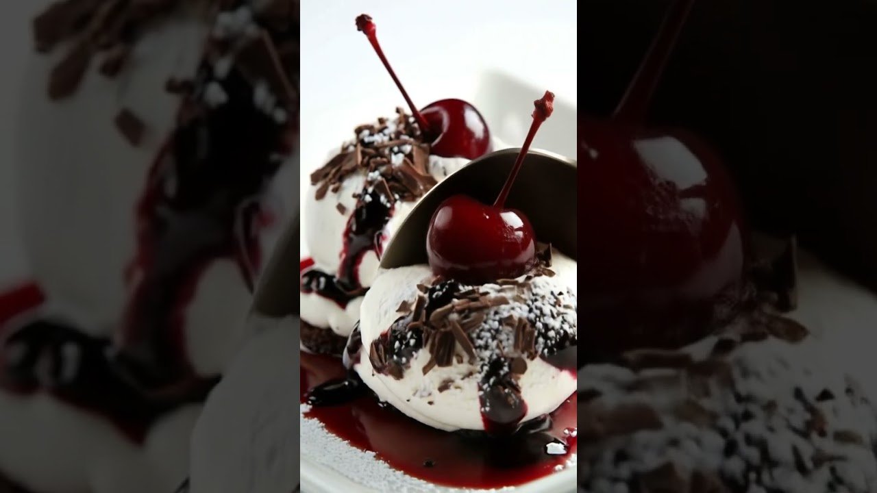 Boule meringuee foret noire