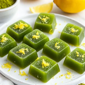 Gommes au matcha citron et miel 7 Gommes au matcha, citron et miel