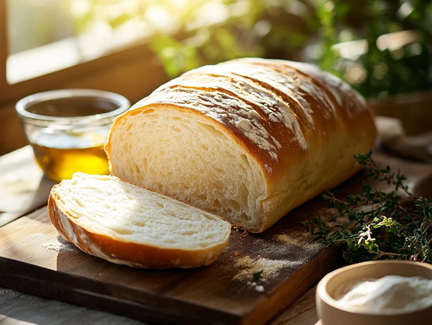 Pain blanc fait maison