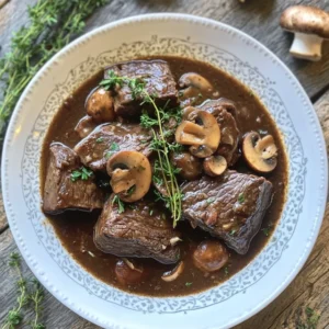 Boeuf crémeux aux champignons en cuisse à réchaud : savourez ! 7 Boeuf crémeux aux champignons en cuisse à réchaud