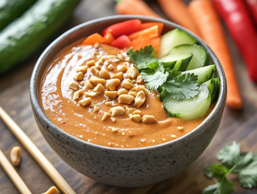 Sauce arachide thaïlandaise