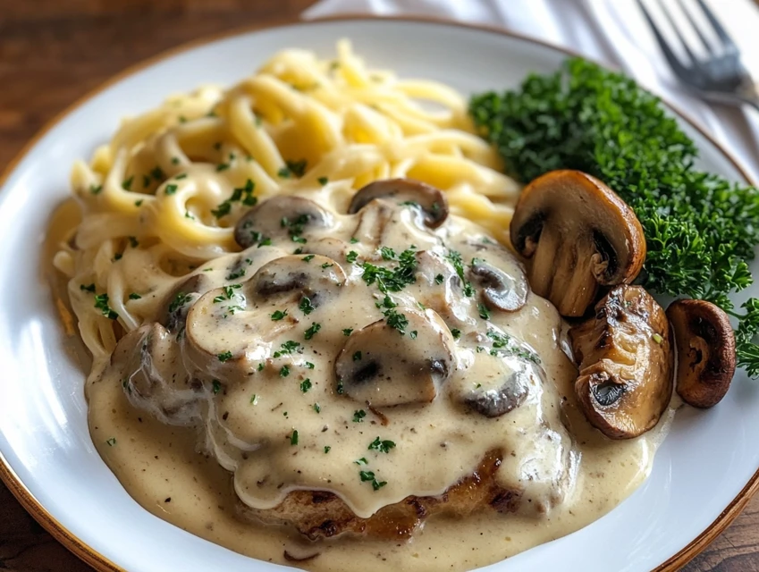 sauce aux champignons de paris