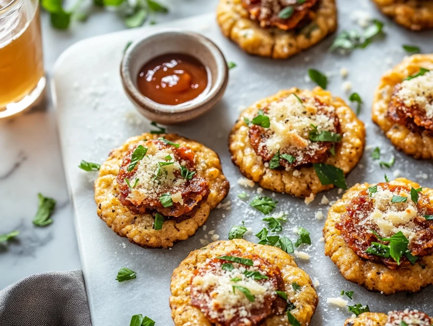 Cookies salés au chorizo et parmesan