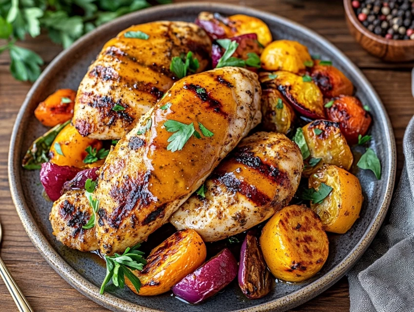 sauce au miel et aux épices