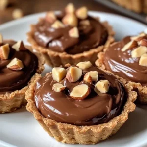 Tartelettes au Chocolat et Topping Croquant : un délice ! 7 Tartelettes au Chocolat et Topping Croquant