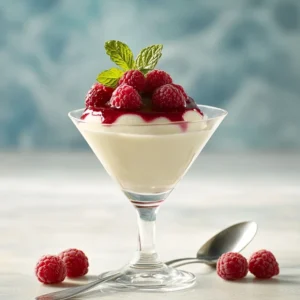 Panna cotta vanille coulis framboise : un délice à savourer ! 7 Panna cotta à la vanille et coulis de framboise