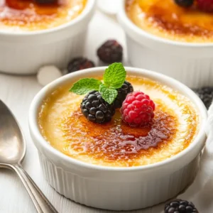 Crème brûlée vanille croustillante et fondante : un délice ! 7 Crème brûlée vanille croustillante et fondante