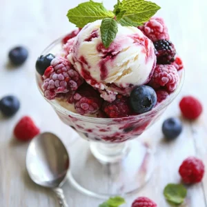 Glace au yaourt maison avec fruits rouges : un délice ! 7 Glace maison au yaourt et fruits rouges