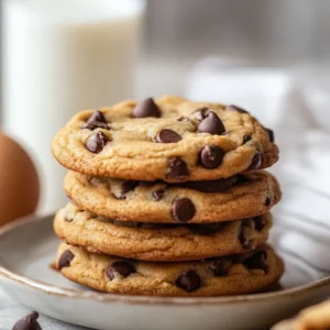 Cookies moelleux aux pépites de chocolat à savourer ! 7 Cookies moelleux aux pépites de chocolat