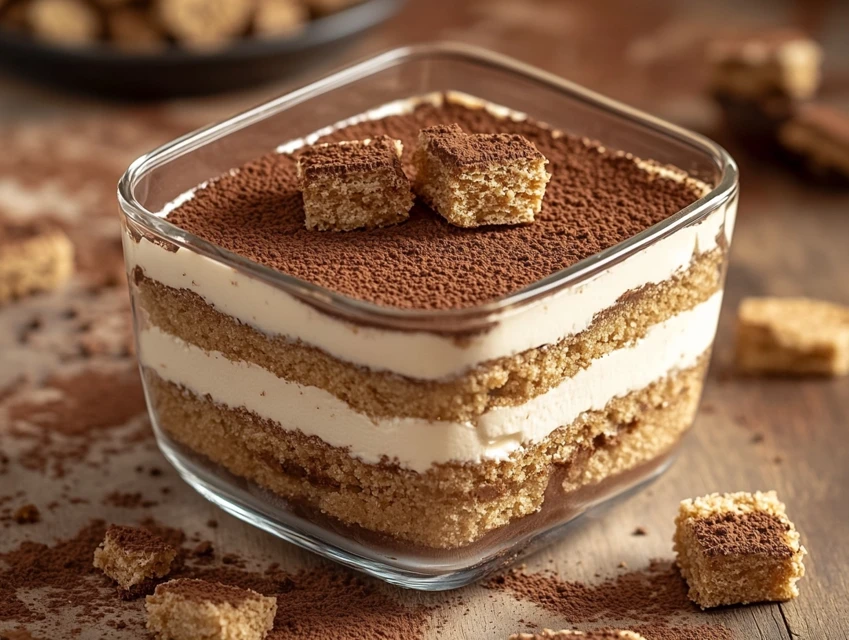Tiramisu express Nutella spéculoos