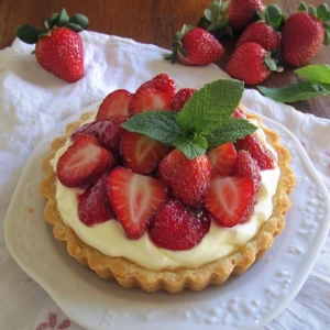 Tarte aux fraises et mascarpone léger : un délice frais ! 7 Tarte aux fraises et crème légère au mascarpone