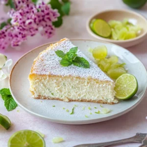 Gâteau moelleux à la ricotta et au citron vert : savourez-le ! 7 Gâteau moelleux à la ricotta et citron vert