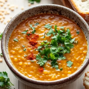 Chorba aux lentilles corail : Une recette savoureuse à tester 7 chorba aux lentilles corail