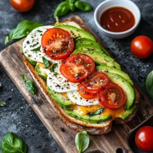 Sandwich grilled cheese avocat mozzarella tomate : un délice ! 7 Sandwich grilled cheese avocat mozzarella tomate
