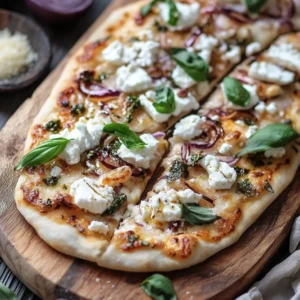 Pizza naan aux myrtilles, feta et oignons caramélisés au miel : savourez! 7 pizza naan aux myrtilles, feta et oignons caramélisés au miel