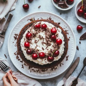 Gâteau roulé façon forêt noire avec chantilly légère : savourez-le ! 7 Gâteau roulé façon forêt noire avec chantilly légère