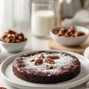 Brownie fondant aux noix de pécan : un délice à savourer ! 7 Brownie fondant aux noix de pécan