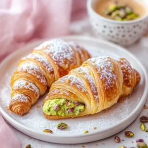 Croissant à la pistache : un délice à savourer ! 7 Croissant au pistache