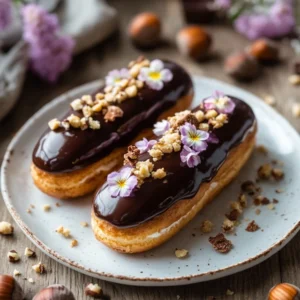 Éclair au praliné revisité : un délice à découvrir ! 7 Éclair au praliné revisité