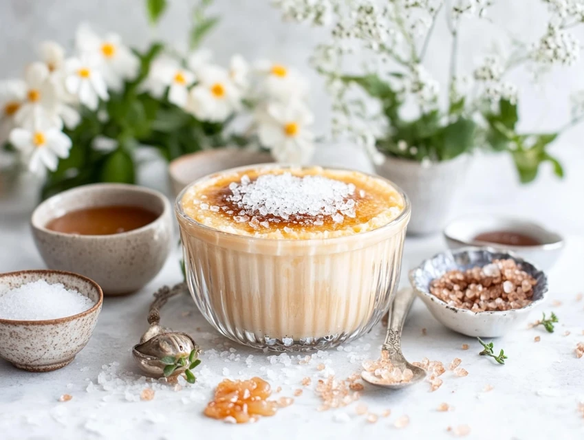 Crème brûlée au caramel beurre salé