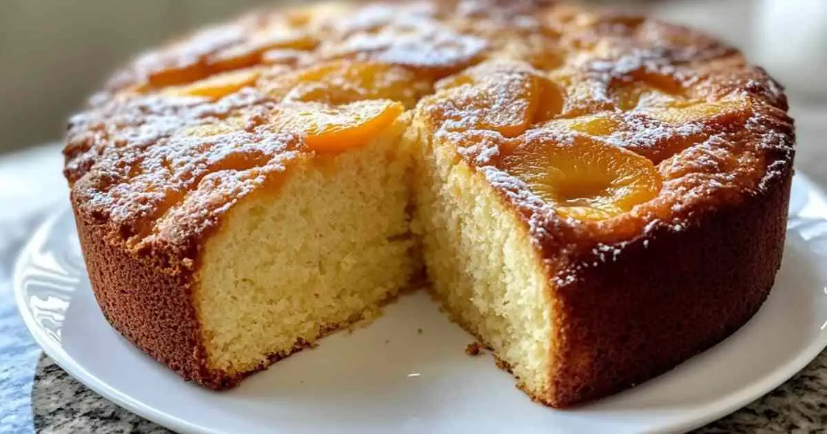 cake au yaourt aux abricots