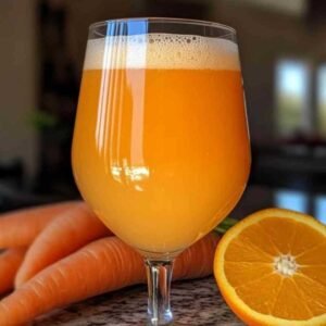Jus de carotte à l’orange 7 Ingrédients frais pour jus de carotte à l’orange
