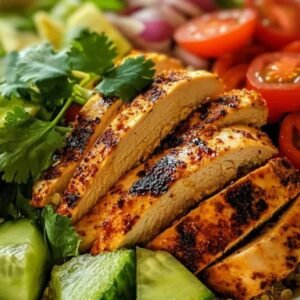 Salade Quinoa Poulet : Repas Complet et Équilibré en 30 Minutes 7 Préparation de la salade quinoa poulet étape par étape