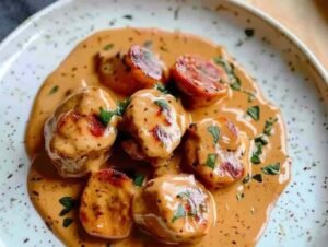 Poulet Fondant au Chorizo et Crème