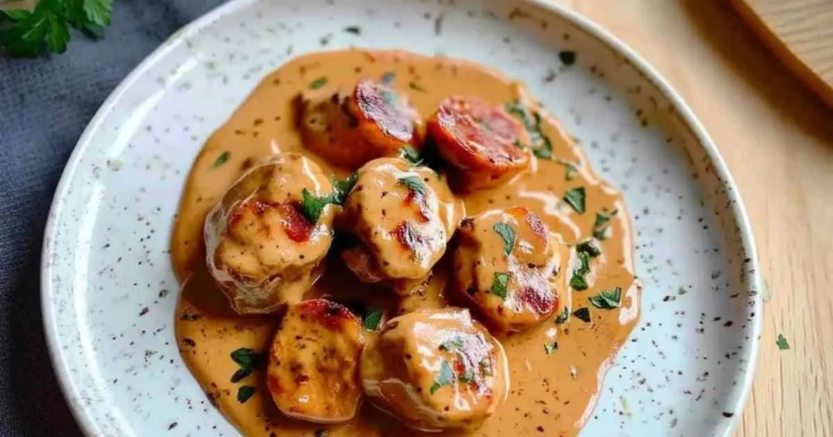 Poulet Fondant au Chorizo et Crème