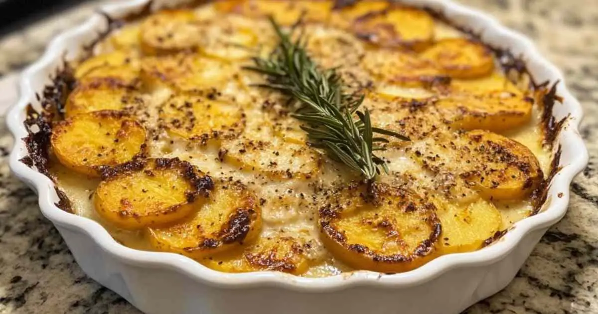 Préparation des tranches de pommes de terre et patate douce pour gratin
