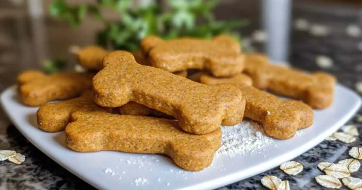 Moment de bonheur canin avec une friandise maison