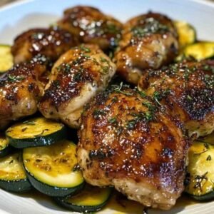 Poulet aux Courgettes et Citron 7 Préparation de la marinade au citron pour le poulet aux courgettes