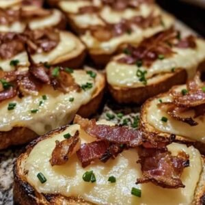 Bruschetta au Fromage à Raclette 7 Assemblage des bruschettas au fromage à raclette