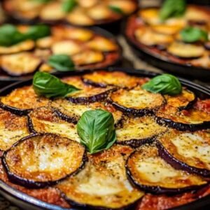 Aubergines à la Parmigiana 7 Préparation des aubergines pour la parmigiana
