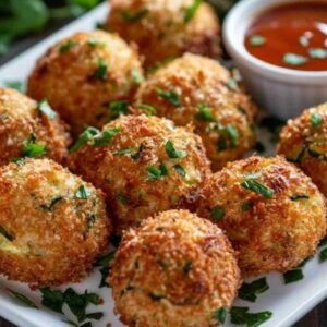 Boulettes de Courgettes au Four 7 Boulettes de courgettes dorées et croustillantes après cuisson