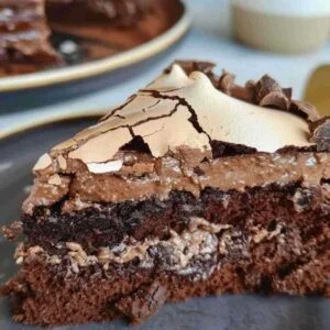 Gâteau au Chocolat et Meringue : L’Alliance Parfaite de Deux Texture 3 Étapes de préparation du gâteau au chocolat et meringue