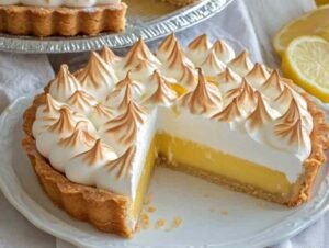 Tarte au citron meringuée spéciale femme enceinte sécuritaire