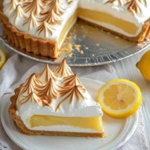 Tarte au Citron Meringuée pour Femmes Enceintes 3 Préparation de crème au citron sécuritaire pour femme enceinte