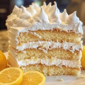 Cake au Citron Meringué : Un Dessert Rafraîchissant à Saveur d’Été 3 Préparation de la meringue italienne pour cake au citron