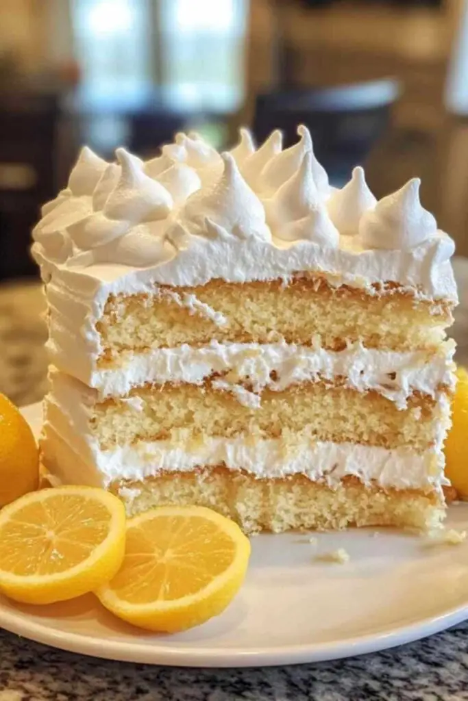 Cake au Citron Meringué : Un Dessert Rafraîchissant à Saveur d’Été 2 Préparation de la meringue italienne pour cake au citron