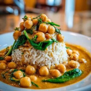 Curry de Pois Chiches Express 3 Ingrédients pour curry de pois chiches rapide