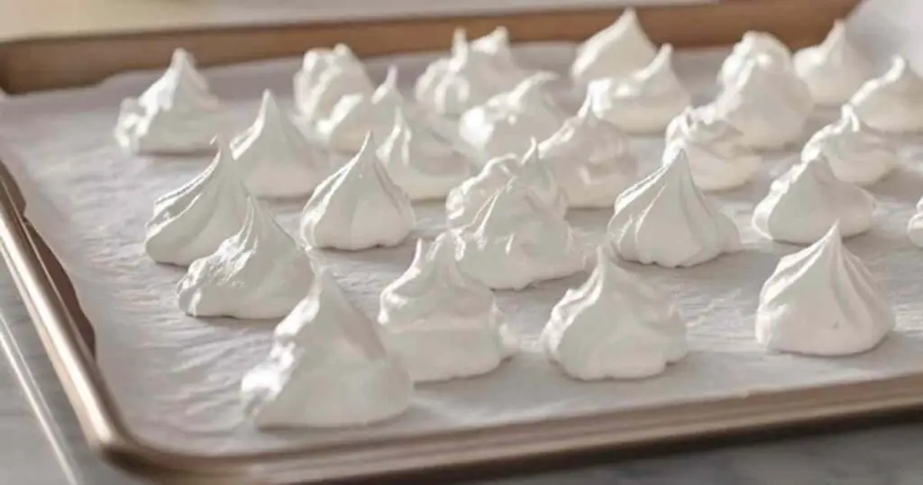 Meringue à la Noix de Coco : U Délice Aérien aux Saveurs Tropicales 1 Incorporation de la noix de coco dorée dans la meringue française