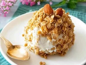 Assemblage d’un merveilleux avec une meringue et de la crème chantilly