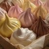 Préparation de la pâte à meringue pour mini-meringues parfumées