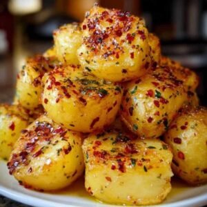 Pommes de terre au four croustillantes 3 Préparation des pommes de terre pour cuisson au four croustillante