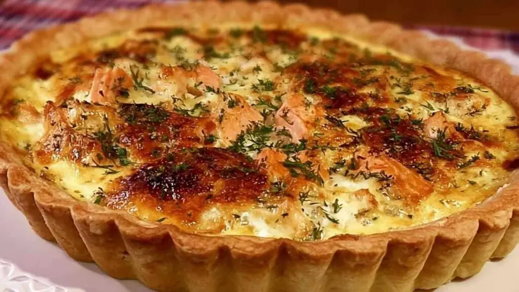 Quiche Crémeuse au Saumon Fumé 1 Quiche Cremeuse au Saumon Fume Quiche Crémeuse au Saumon Fumé