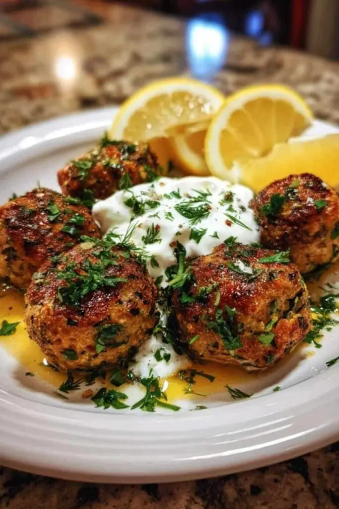 Boulettes de Courgette Airfryer 2 Boulettes de courgette dorées cuisant dans un airfryer