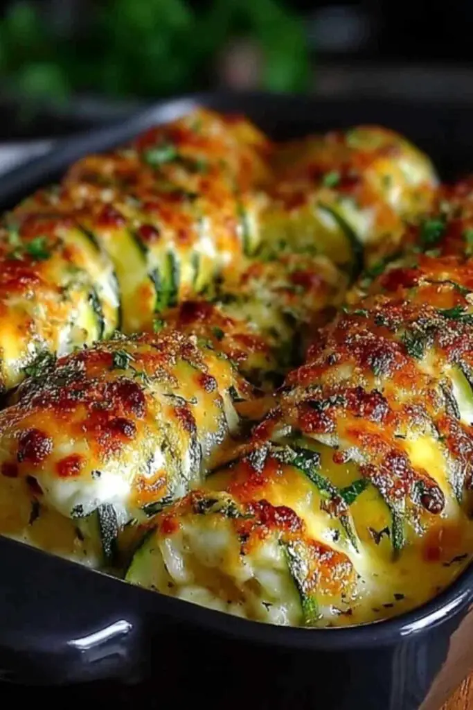 Ingrédients pour courgettes farcies disposés sur plan de travail