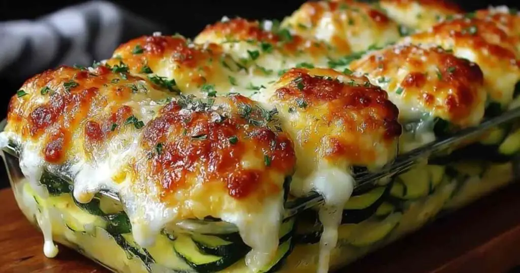 Étapes de préparation des courgettes évidées avant cuisson