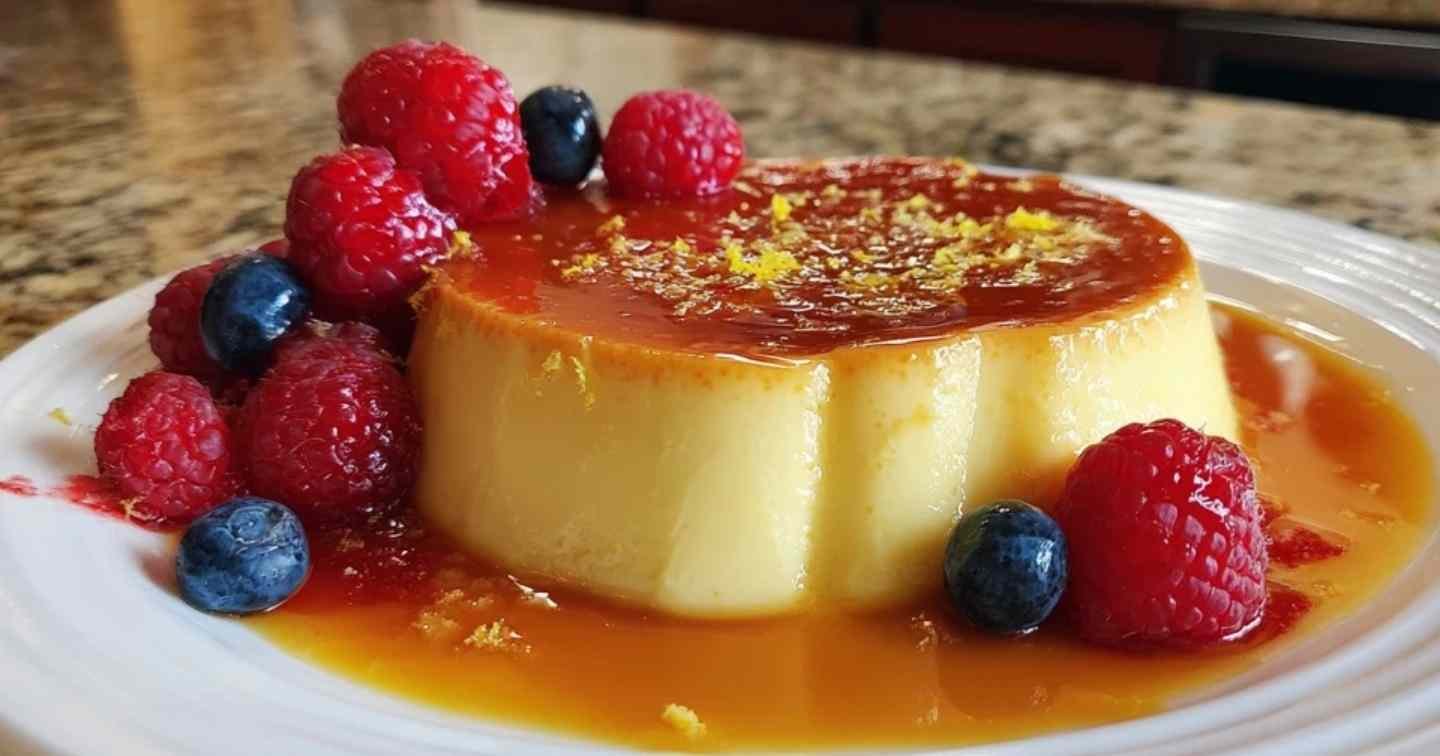 ingrédients flan sans sucre diabétique lait œufs édulcorant vanille